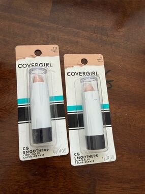 2 COVERGIRL CG Smoothers Concealer Stick 710 Fair NEW Makeup
